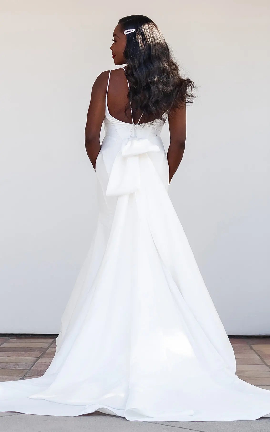 Timeless Fit-and-flare Silhouette Wedding Dresses D3404 | Philly Bridal