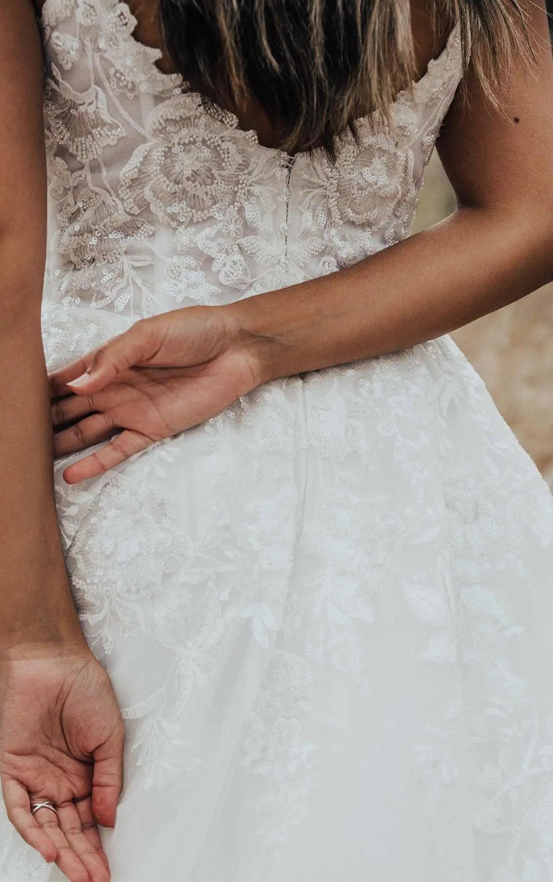 Wedding Dresses D3386 Modern Ballgown With Square Neckline | Philly Bridal
