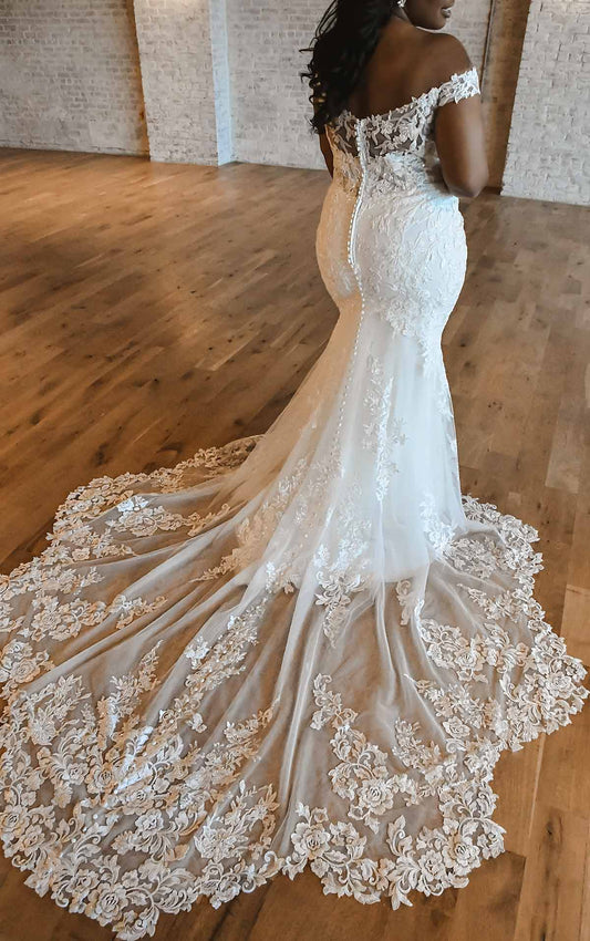 Plus Size Wedding Dress Essense of Australia | Philly Bridal